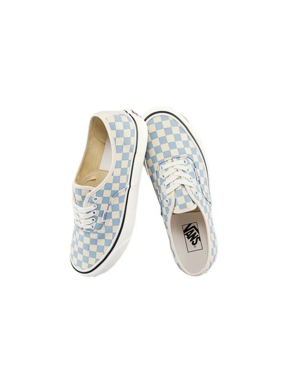 Vans Authentic 44 DX Anaheim Factory Checkerboard Blue Sz 8.5 Men 10 Women NIB